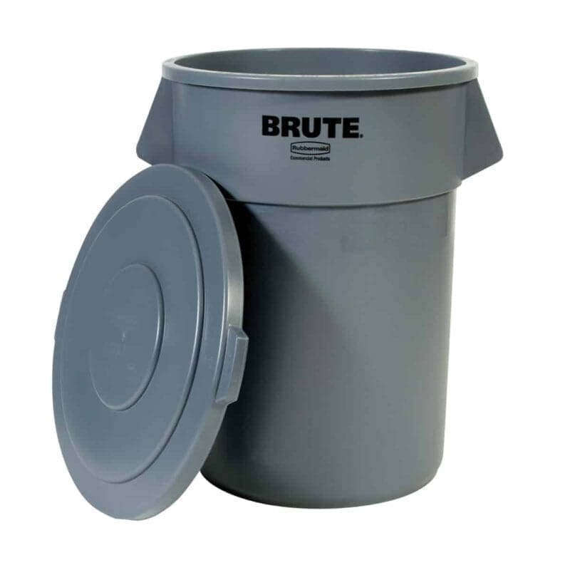Ronde Brute Container 208,2 liter grijs - VB 002655 - Afbeelding 3