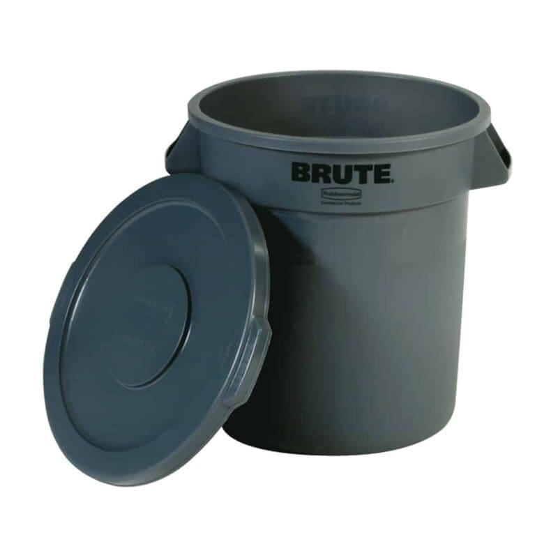 Ronde Brute container 37,9 liter grijs - VB 002610 - Afbeelding 3