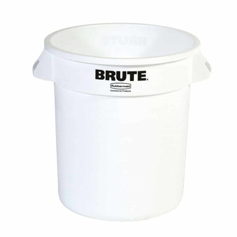 Ronde Brute container 37,9 liter wit - VB 002610