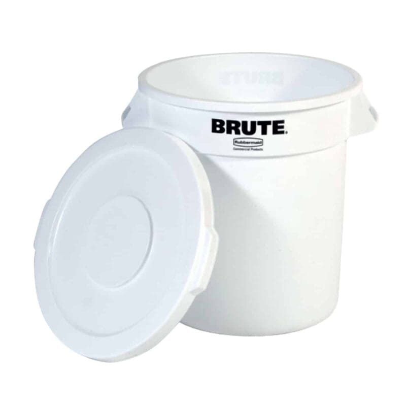 Ronde Brute container 37,9 liter wit - VB 002610 - Afbeelding 3