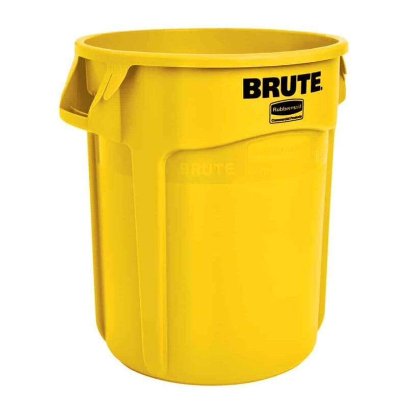 Ronde Brute container 75,7 liter geel - VB 002620
