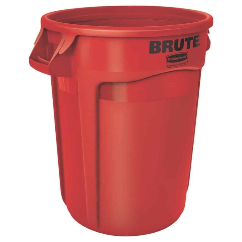 Ronde Brute container 121,1 liter rood - VB 002632