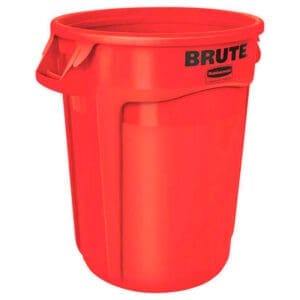 Ronde Brute container 121,1 liter rood - VB 002632 - Afbeelding 2