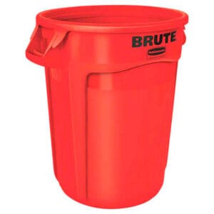 Ronde Brute container 121,1 liter rood - VB 002632 - Afbeelding 3