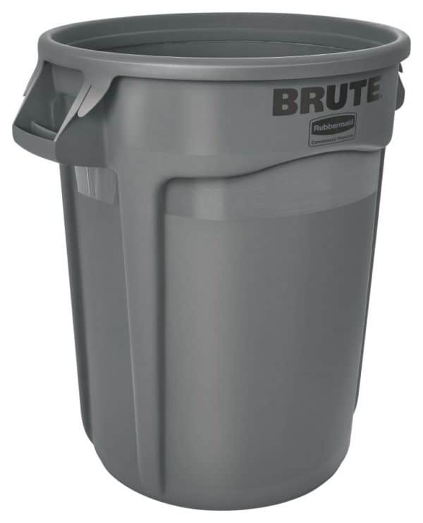 Ronde Brute container 121,1 liter grijs - VB 002632
