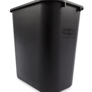 Rechthoekige afvalbak 26,6 liter zwart - VB 002956 - Afbeelding 5