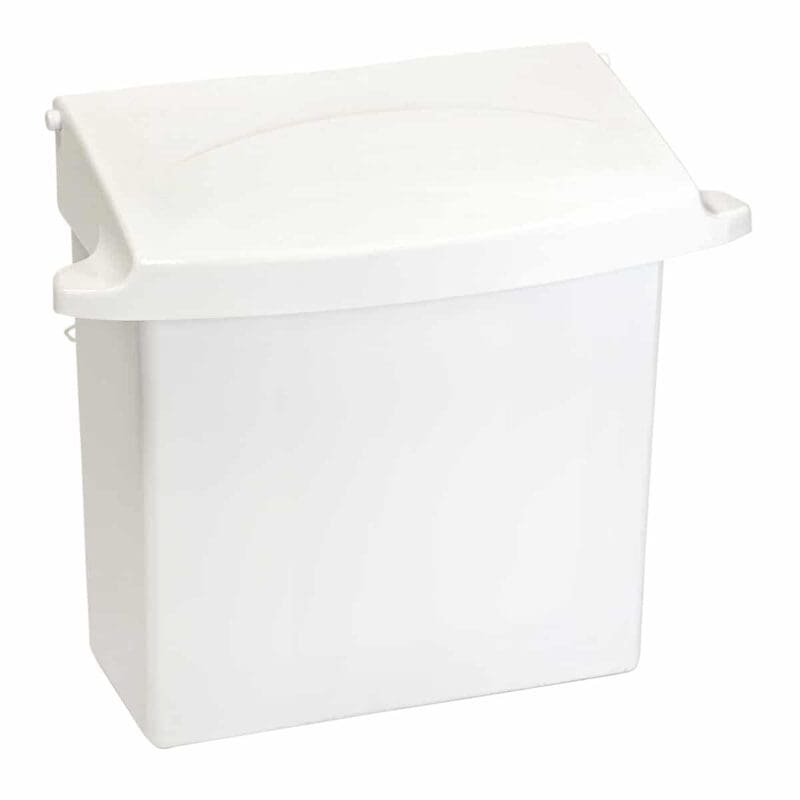 Sanitaire afvalbak 5 liter wit - VB 006140