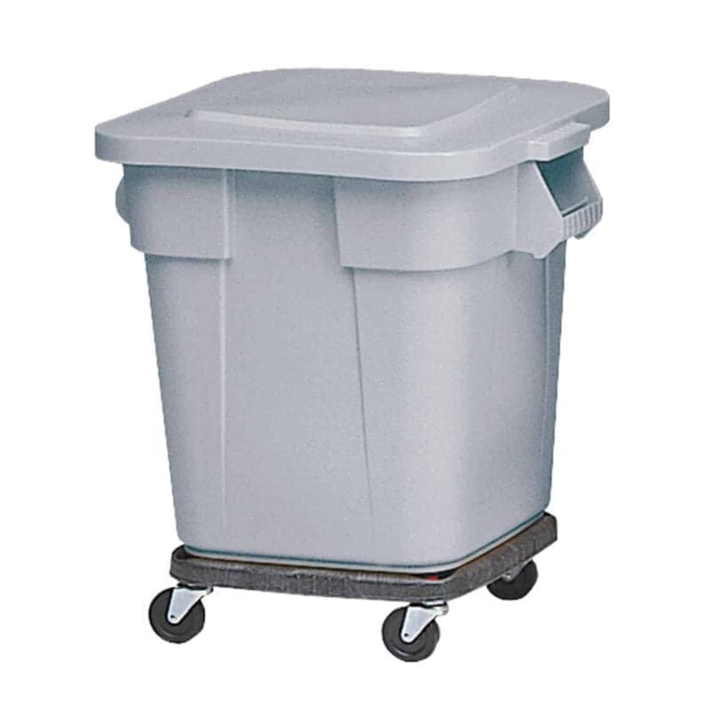 Vierkante Brute container 106 liter grijs - VB 003526 - Afbeelding 2