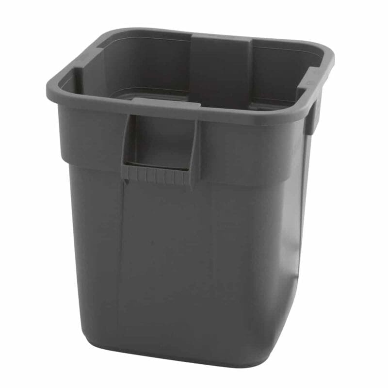 Vierkante Brute container 151,4 liter grijs - VB 003536