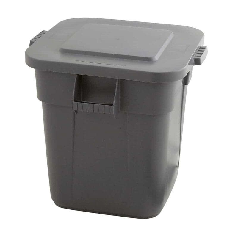 Vierkante Brute container 151,4 liter grijs - VB 003536 - Afbeelding 2