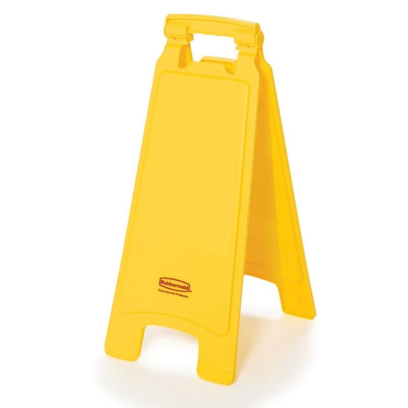 RubbermaidTweezijdig waarschuwingsbord -  blanco  - VB 123500