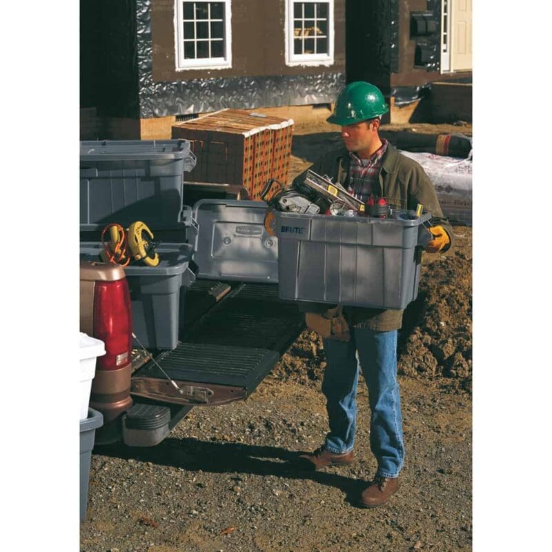 Brute-opbergbox 53 liter grijs - VB 000930 - Afbeelding 3