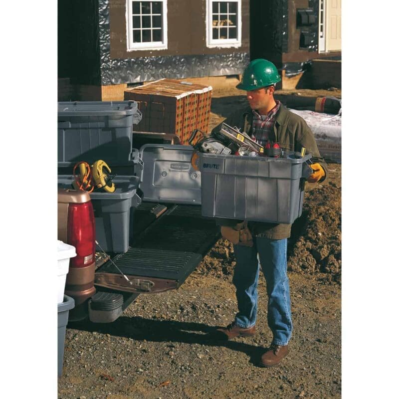 Brute-opbergbox 75,5 liter grijs - VB 000931 - Afbeelding 4