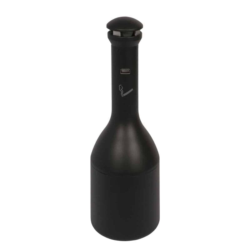 Staande asbak Genie Infinity zwart - VB 000933