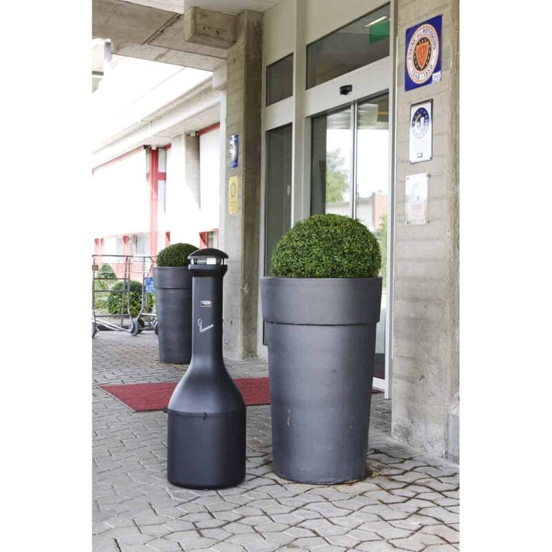 Staande asbak Genie Infinity zwart - VB 000933 - Afbeelding 3