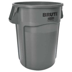 Ronde Brute Utility container 166,5 liter grijs - VB 002643-60