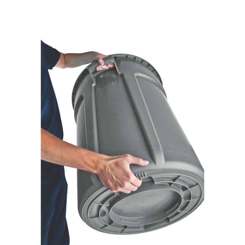 Ronde Brute Utility container 166,5 liter grijs - VB 002643-60 - Afbeelding 2