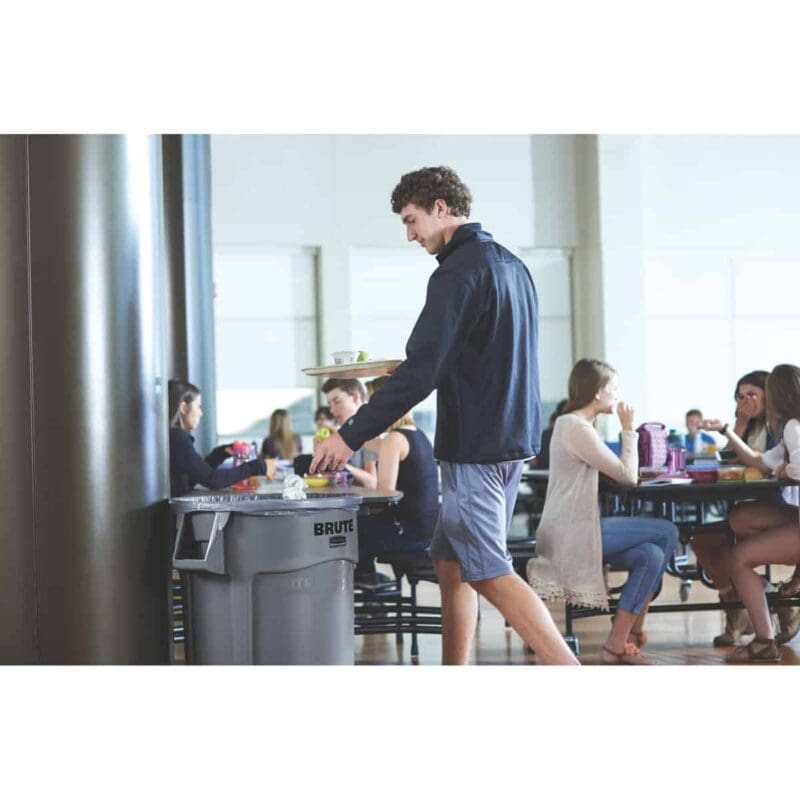 Ronde Brute Utility container 166,5 liter grijs - VB 002643-60 - Afbeelding 10