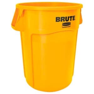 Ronde Brute Utility container 166,5 liter geel - VB 002643-60 - Afbeelding 6