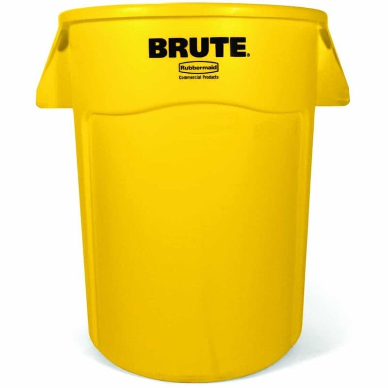 Ronde Brute Utility container 166,5 liter geel - VB 002643-60 - Afbeelding 2