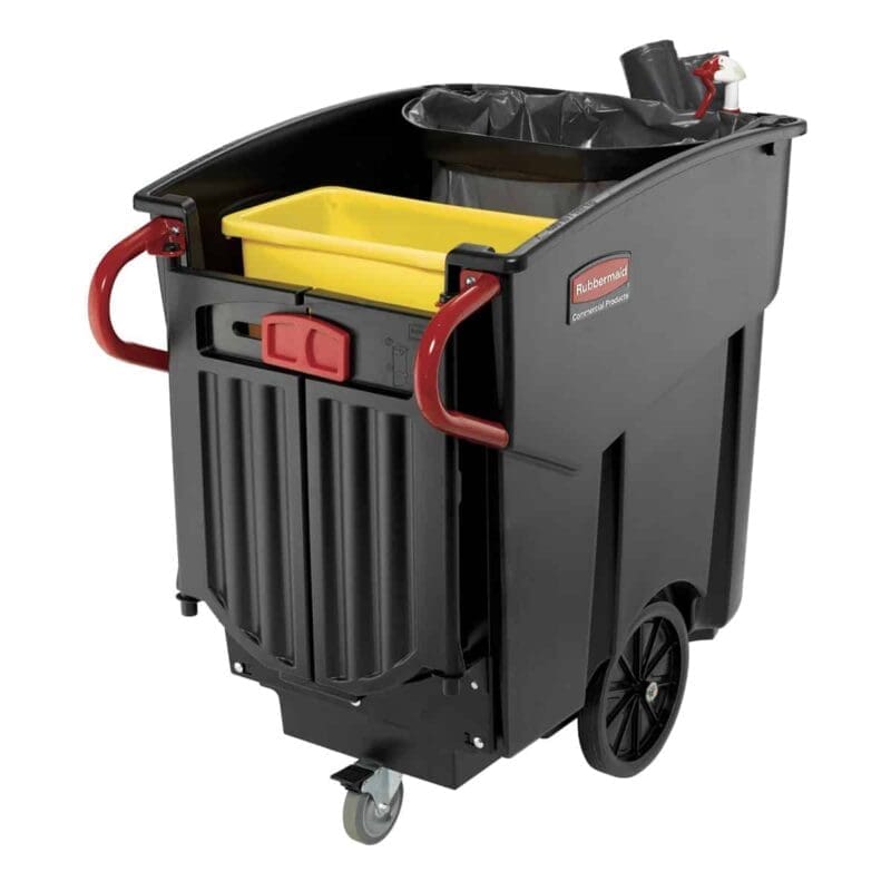 Mega Brute mobiele afvalverzamelaar zwart - VB 000973