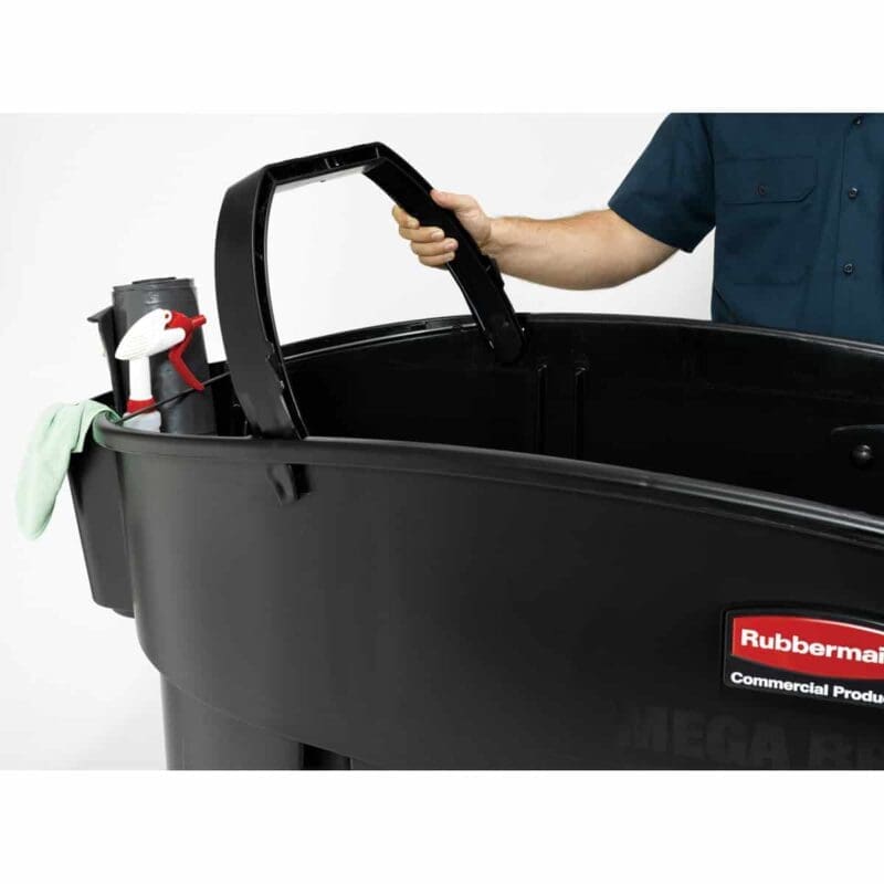 Mega Brute mobiele afvalverzamelaar zwart - VB 000973 - Afbeelding 2
