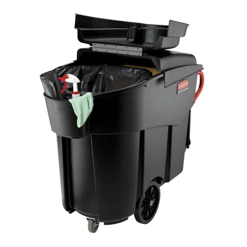 Mega Brute mobiele afvalverzamelaar zwart - VB 000973 - Afbeelding 6