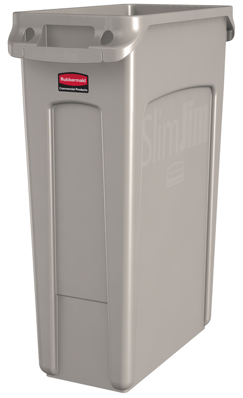 Slim Jim met luchtsleuven 87 liter beige - VB 186369