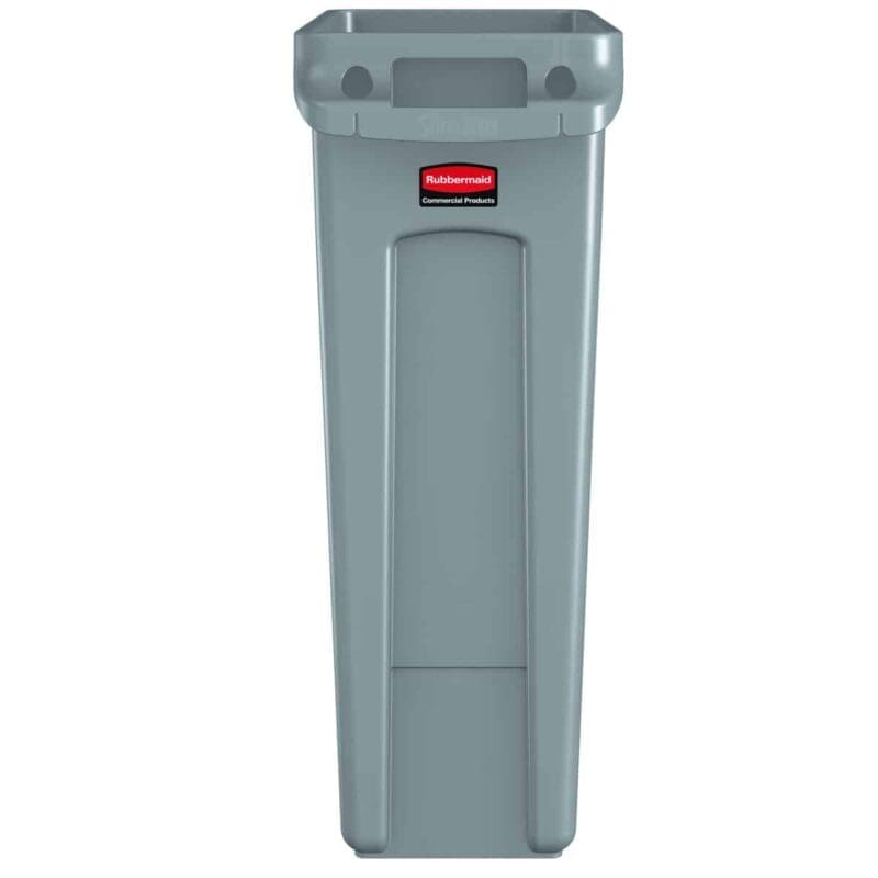 Slim Jim met luchtsleuven 87 liter grijs - VB 186376 - Afbeelding 2