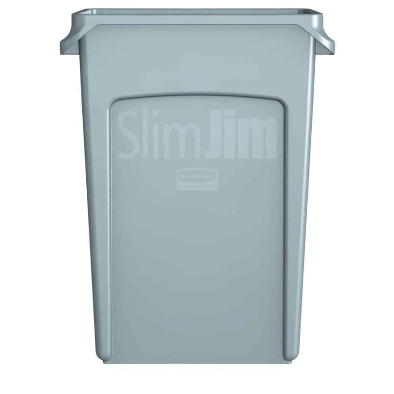 Slim Jim met luchtsleuven 87 liter grijs - VB 186376 - Afbeelding 3