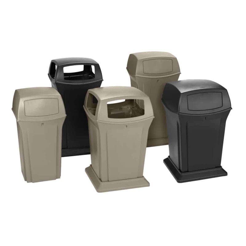 Ranger container 170,3 liter zwart - VB 009171 - Afbeelding 4