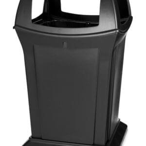 Ranger container met 4 openingen zwart - VB 009173 - Afbeelding 4