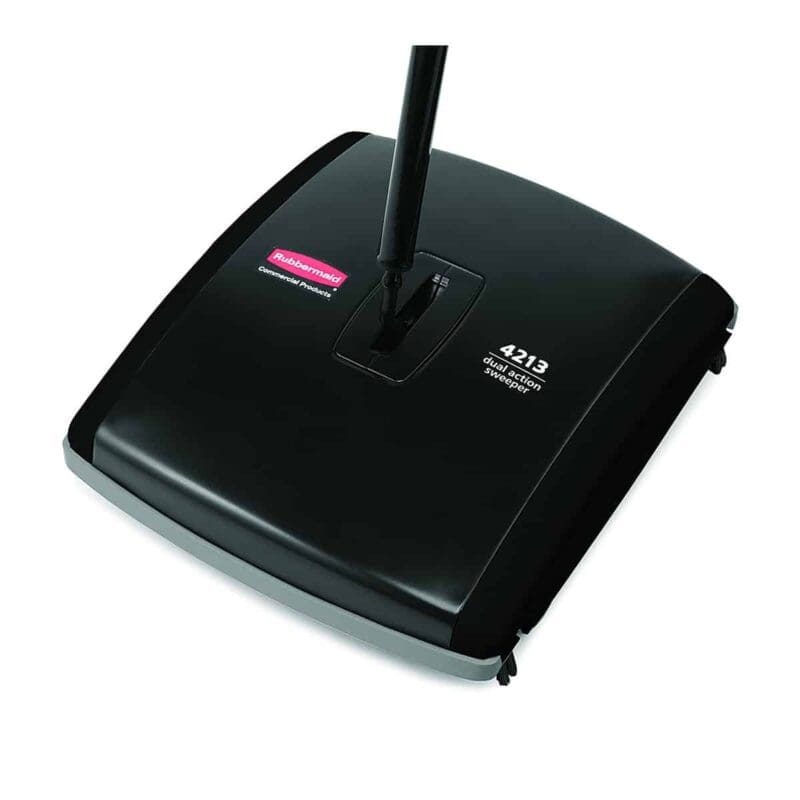 Veger met dubbele actie zwart - VB 004213 - Afbeelding 3