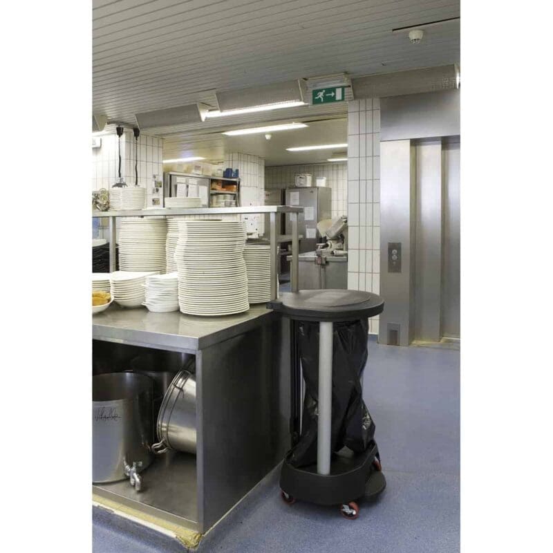 Wasmand voor linnengoed zwart - VB 006300 - Afbeelding 7