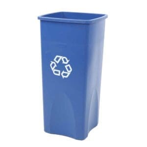 Untouchable container blauw, recyclingsymbool - VB 003569