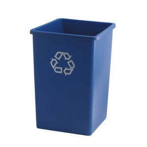 Styleline container 132 liter blauw, recyclingsymbool - VB 003958 - Afbeelding 2