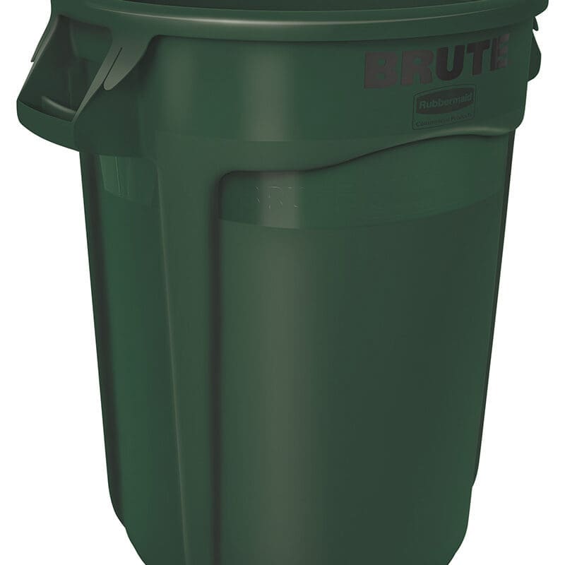 Ronde Brute container 75,7 liter donkergroen - VB 203059