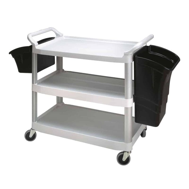 Rubbermaid X-tra™ materiaalwagen open Wit – 1814567 - Afbeelding 2