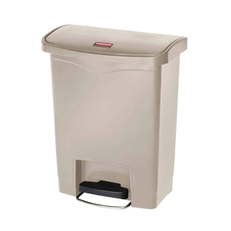 Slim Jim Step On container Front Step kunststof 30 liter beige - VB 223903