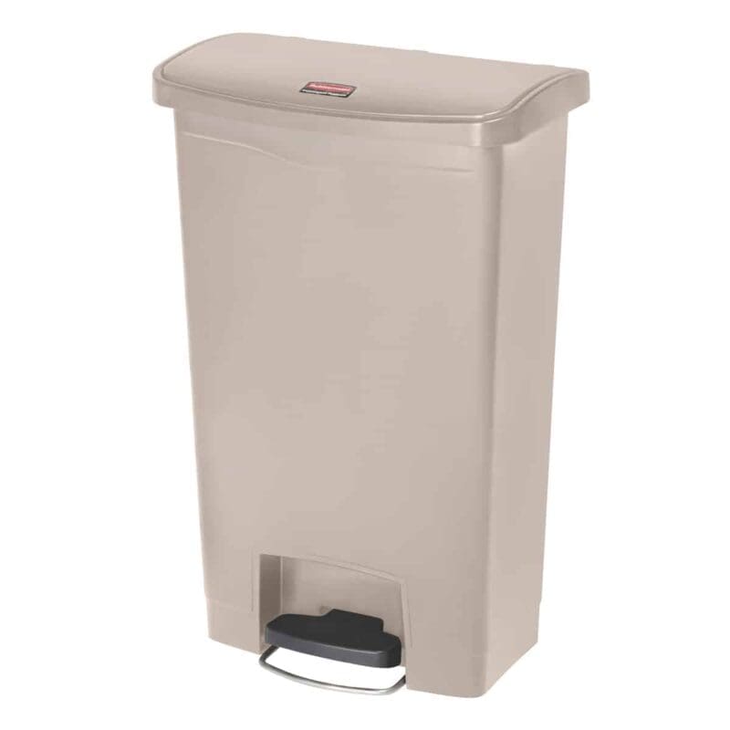 Slim Jim Step On container Front Step kunststof 50 liter beige - VB 223927