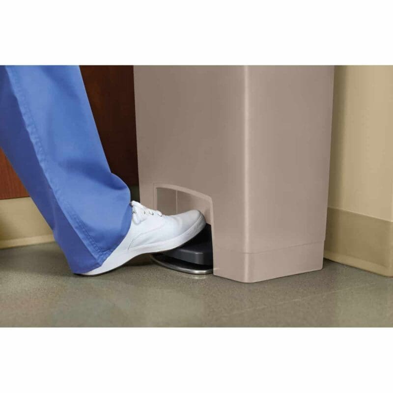Slim Jim Step On container Front Step kunststof 50 liter beige - VB 223927 - Afbeelding 7