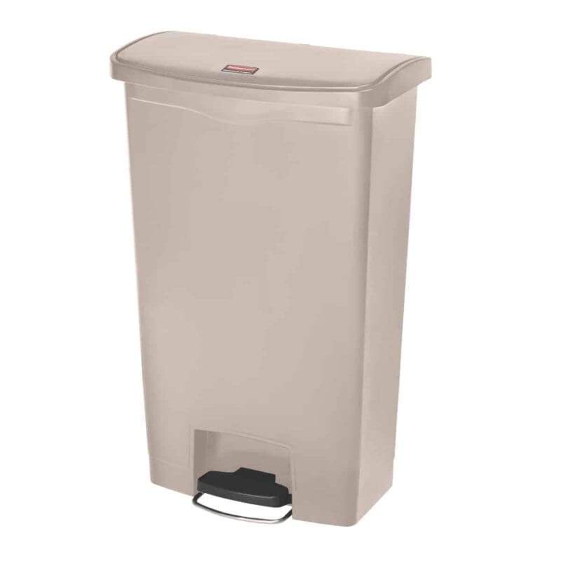 Slim Jim Step On container Front Step kunststof 68 liter beige - VB 223941