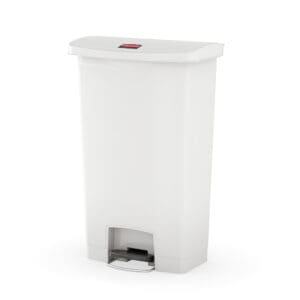 Slim Jim Step On container Front Step kunststof 68 liter wit - VB 224030 - Afbeelding 4