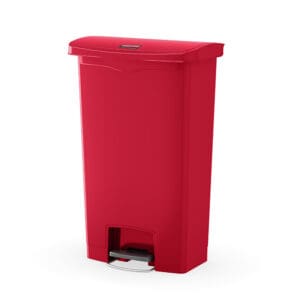 Slim Jim Step On container Front Step kunststof 68 liter rood - VB 224122 - Afbeelding 4