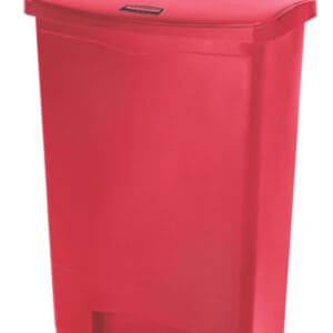 Slim Jim Step On container Front Step kunststof 90 liter rood - VB 224146 - Afbeelding 4