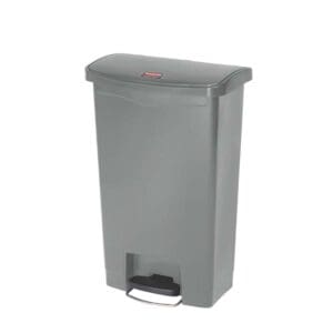Slim Jim Step On container Front Step kunststof 50 liter grijs - VB 224467 - Afbeelding 4