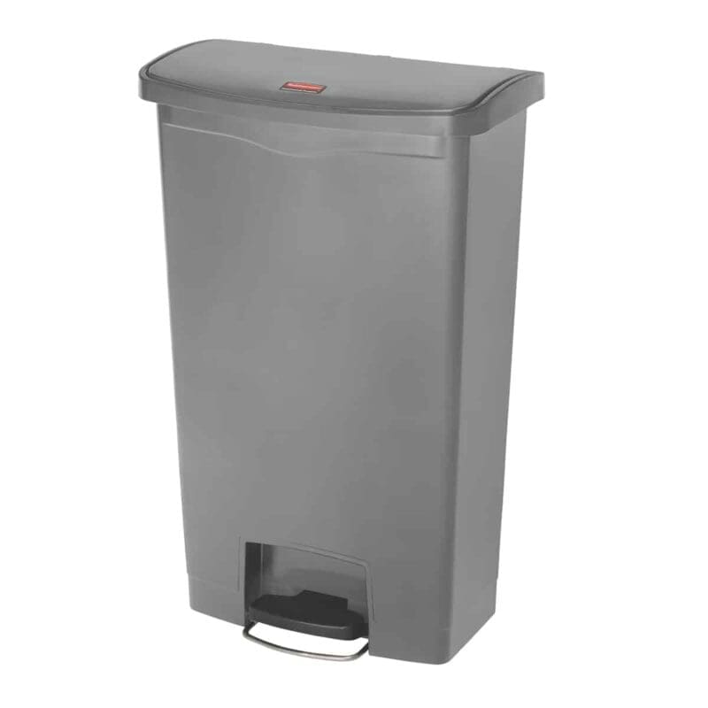 Slim Jim Step On container Front Step kunststof 68 liter grijs - VB 224481