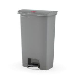 Slim Jim Step On container Front Step kunststof 68 liter grijs - VB 224481 - Afbeelding 4