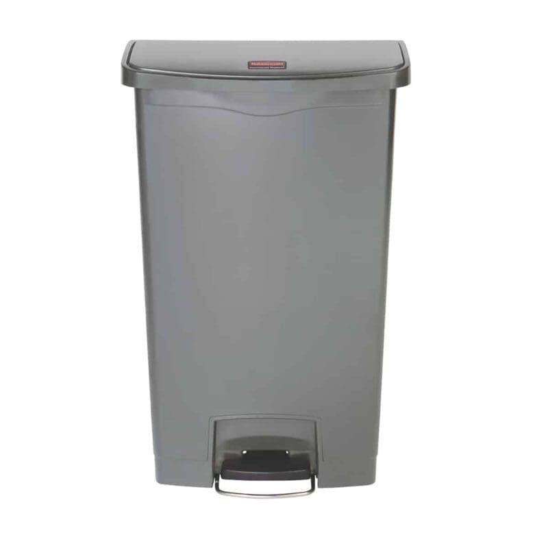 Slim Jim Step On container Front Step kunststof 68 liter grijs - VB 224481 - Afbeelding 2