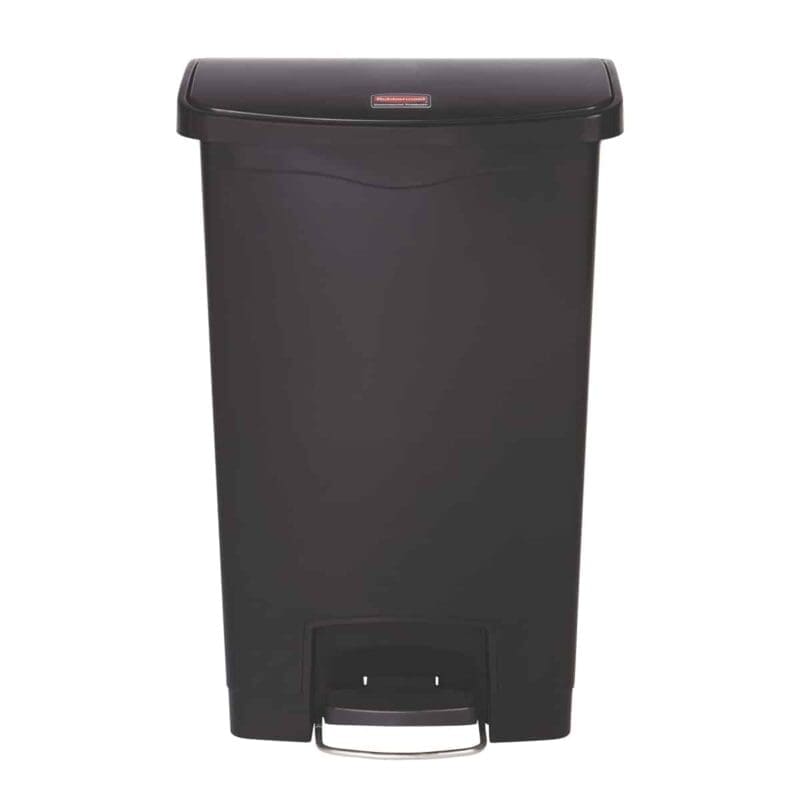 Slim Jim Step On container Front Step kunststof 50 liter zwart - VB 224559 - Afbeelding 2
